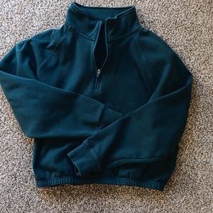 Teal Born Primitive Crop Hoodie